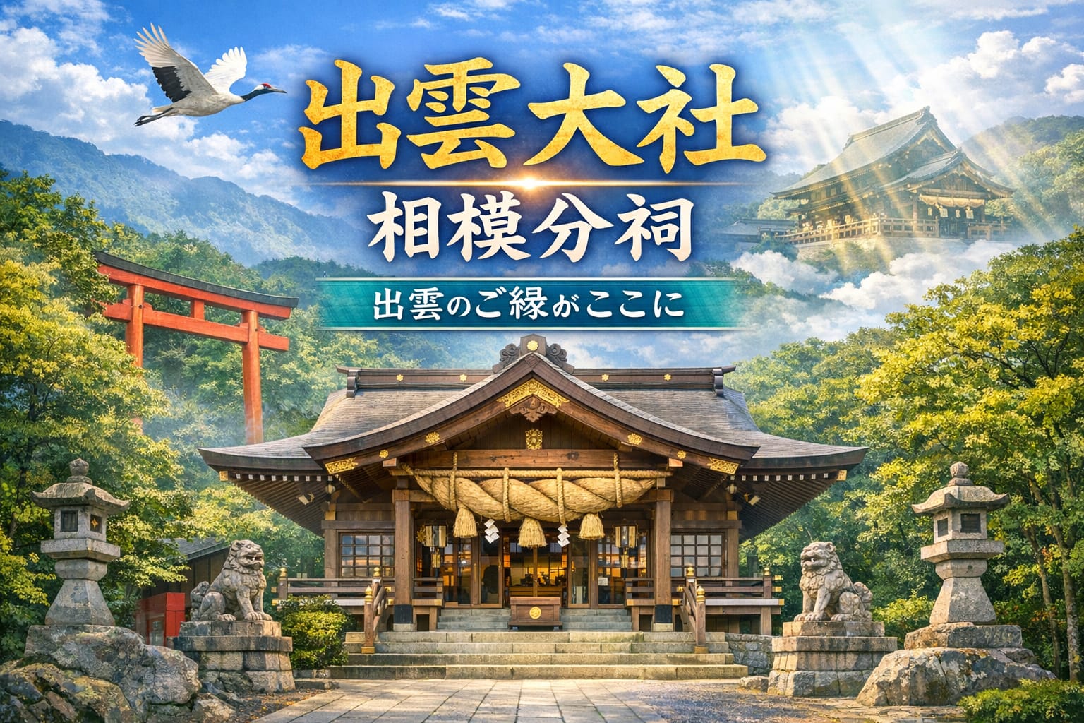 出雲大社 相模分祠に行ってきた|ご縁を感じる静かな神社